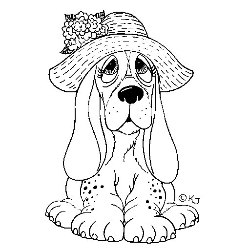 Easy Dog Coloring Pages Breeders Guide