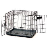 metal wire dog crate