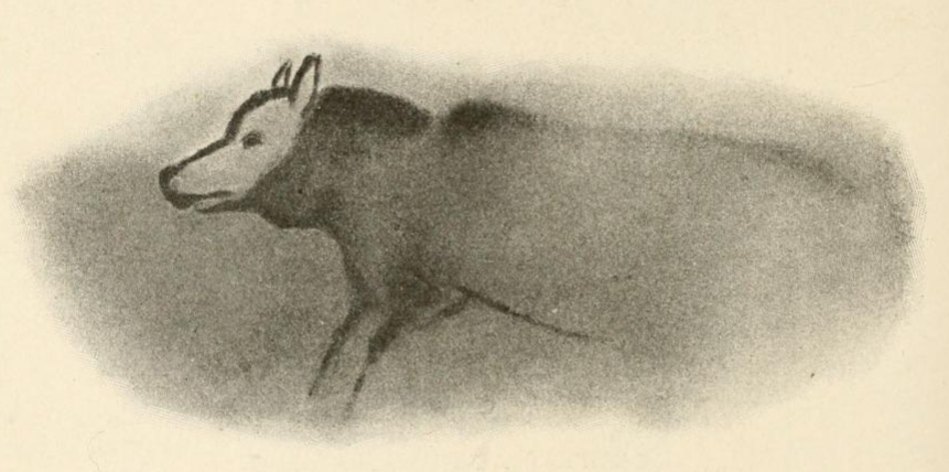 wolf-dog-cave-painting-1915
